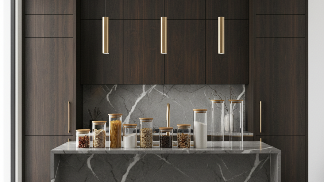 Eden Nest 12-Pack Glass Storage Jars with Bamboo Lids Comes In Multi-Size