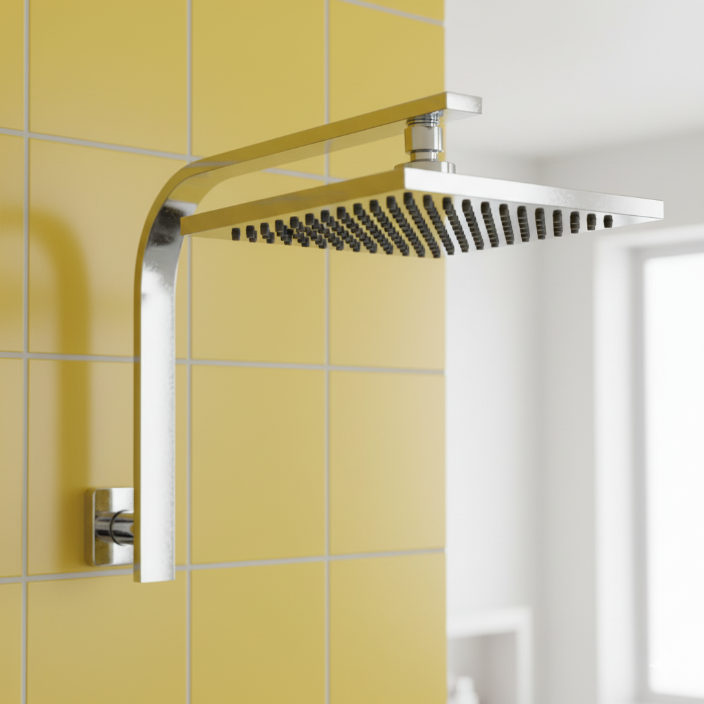 Eden Nest 8" Rain Shower Head with Wall Arm