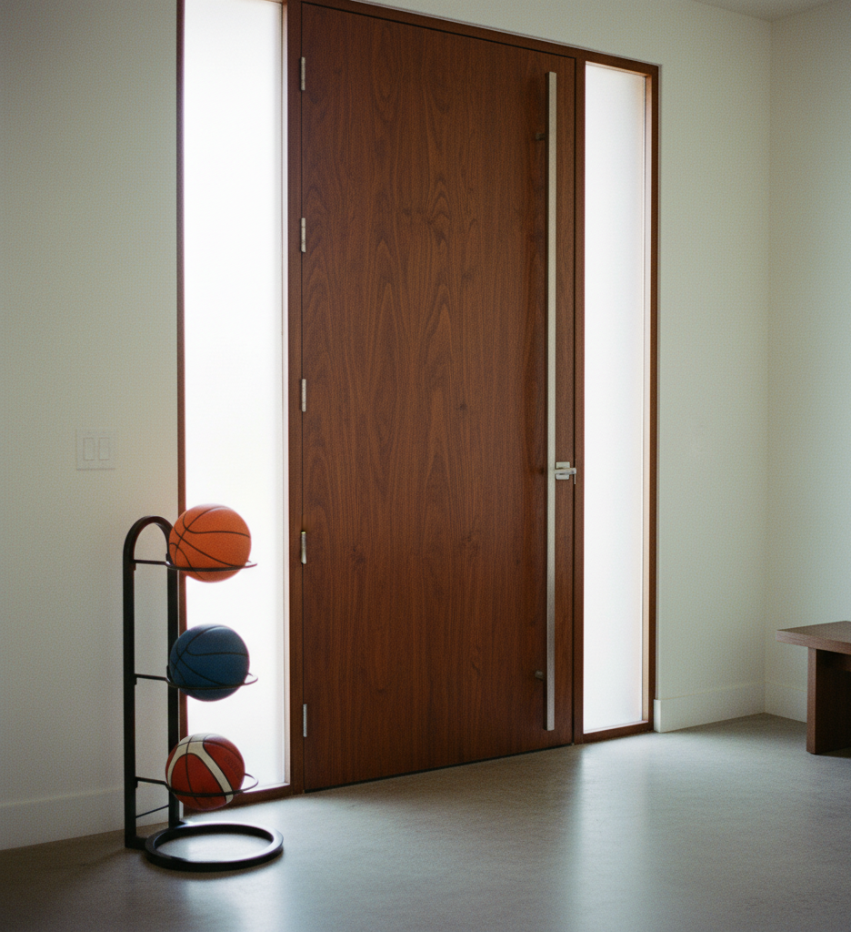 Basketball Stand & Ball Organiser