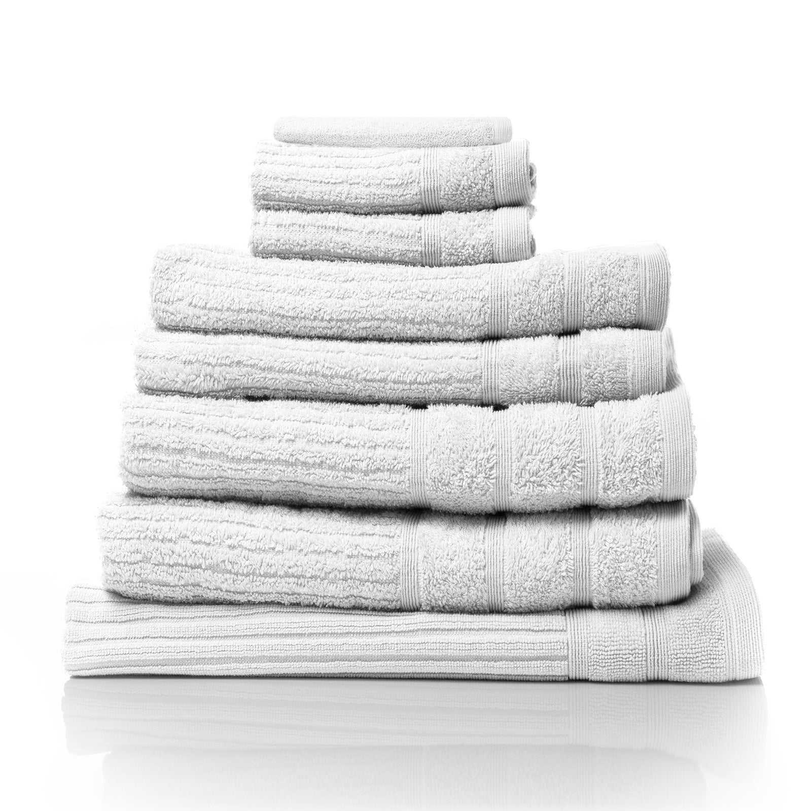 Royal Comfort Eden Egyptian Cotton 600 GSM 8 Piece Towel Pack
