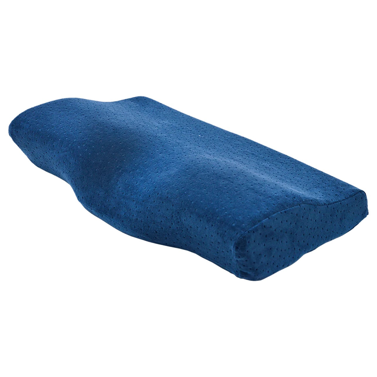 Memory Foam Neck Pillow – Contour Support for Pain Relief & Snore Reduction