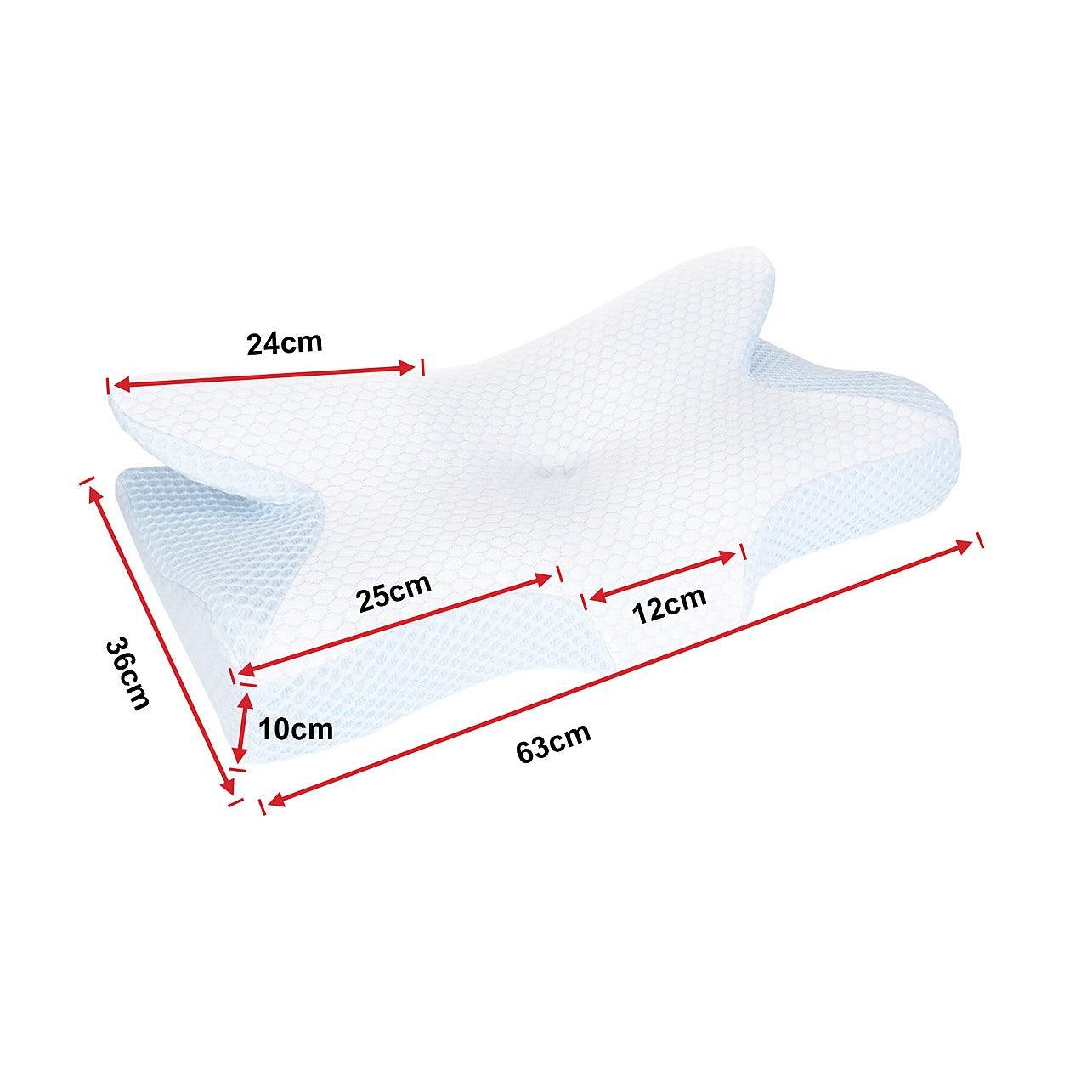 Memory Foam Cervical Pillow – Orthopedic Ergonomic Neck & Spine Support