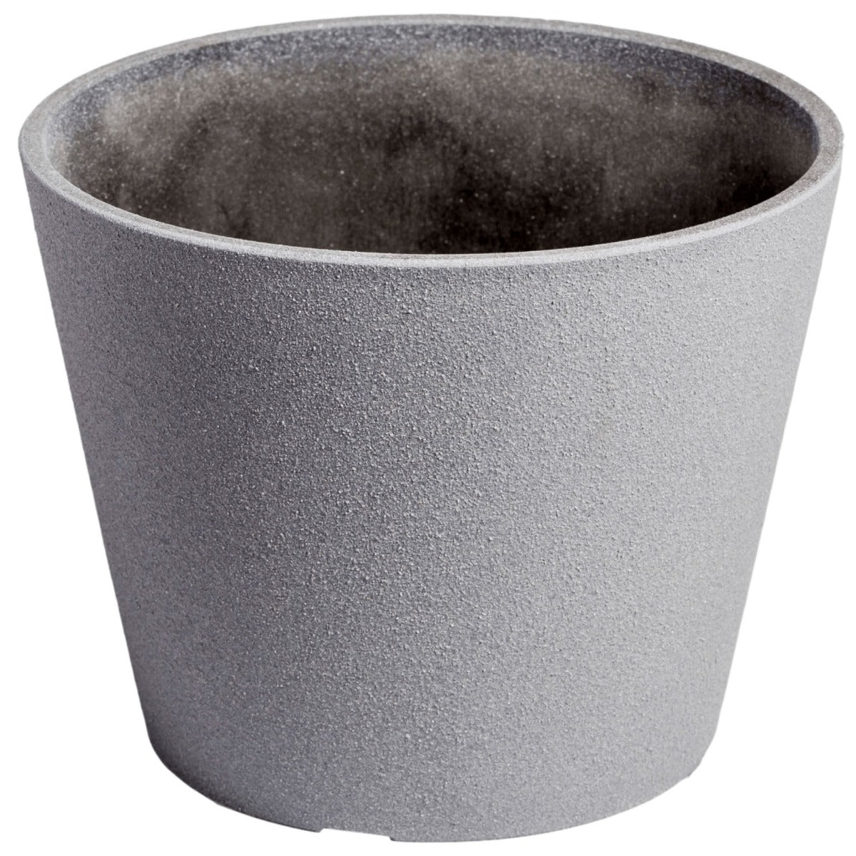Eden Nest Hand Rendered Grey Planter Pot 25 Cm Lightweight
