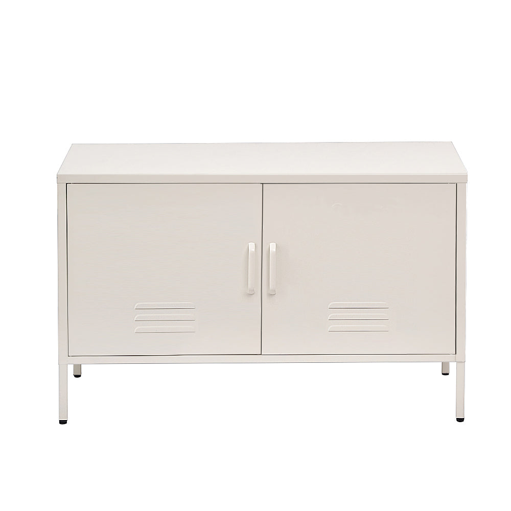 Eden Nest Buffet Sideboard Metal Cabinet Base White