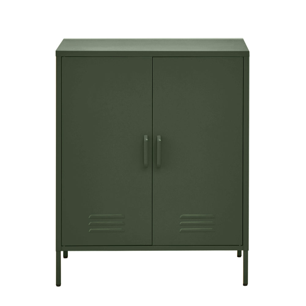 Eden Nest Buffet Sideboard Metal Cabinet Sweetheart Green
