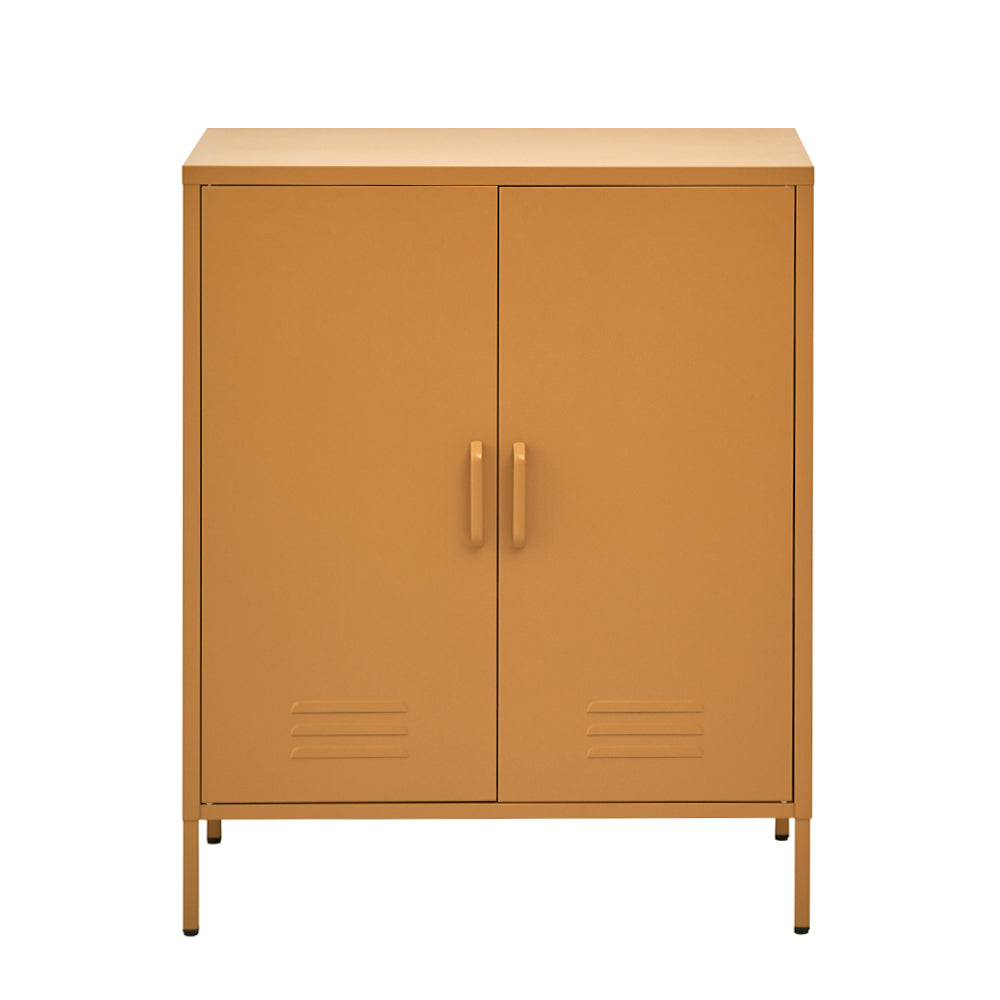 Eden Nest Buffet Sideboard Metal Cabinet Sweetheart Yellow