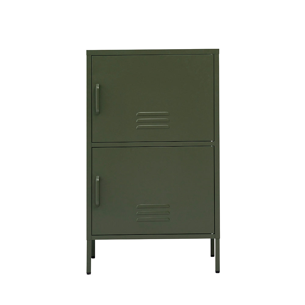 Eden Nest Buffet Sideboard Metal Cabinet Double Green