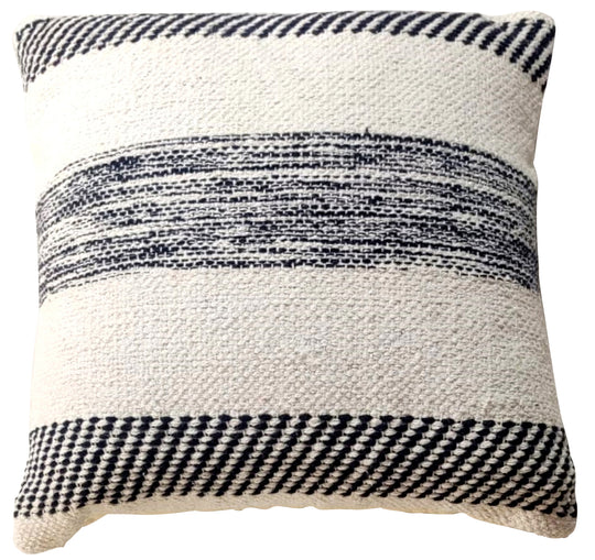 Eden Nest Woven Striped Cushion Cover