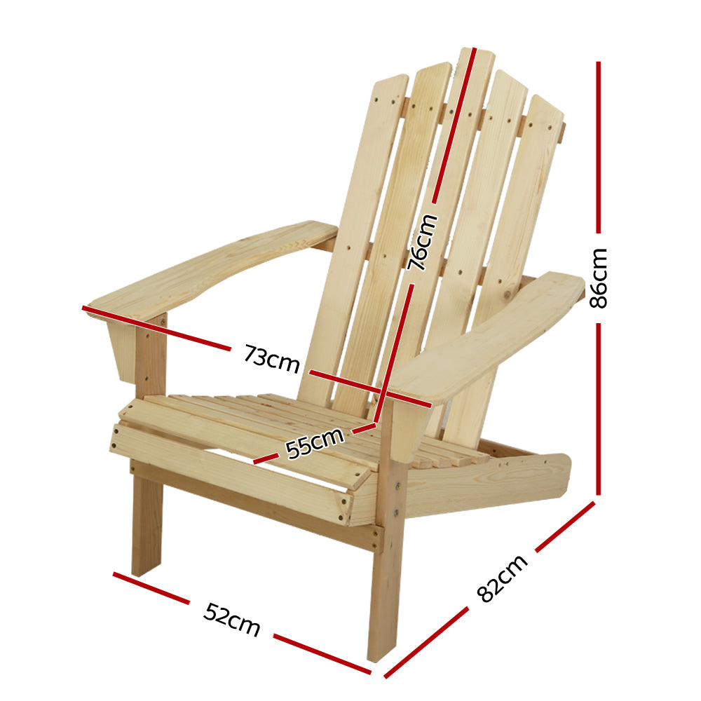 Eden Nest Adirondack Outdoor Chairs Wooden Beach Chairs