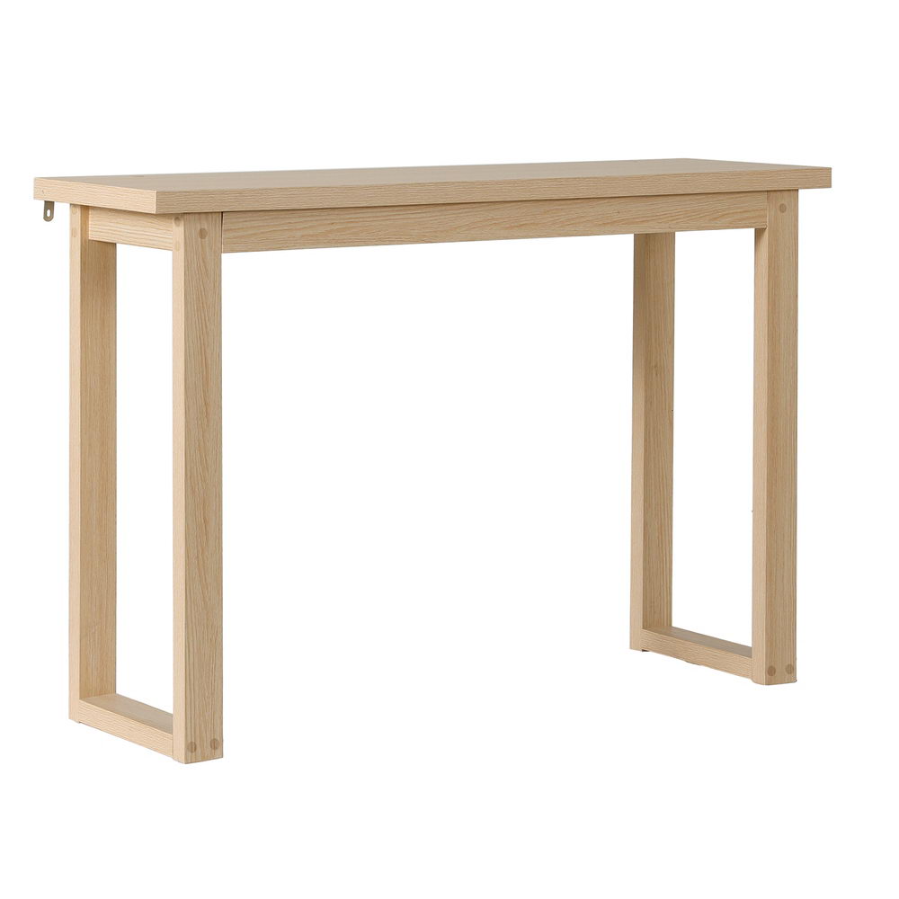 Eden Nest Pine Console Table With Ski Leg Design 110cm