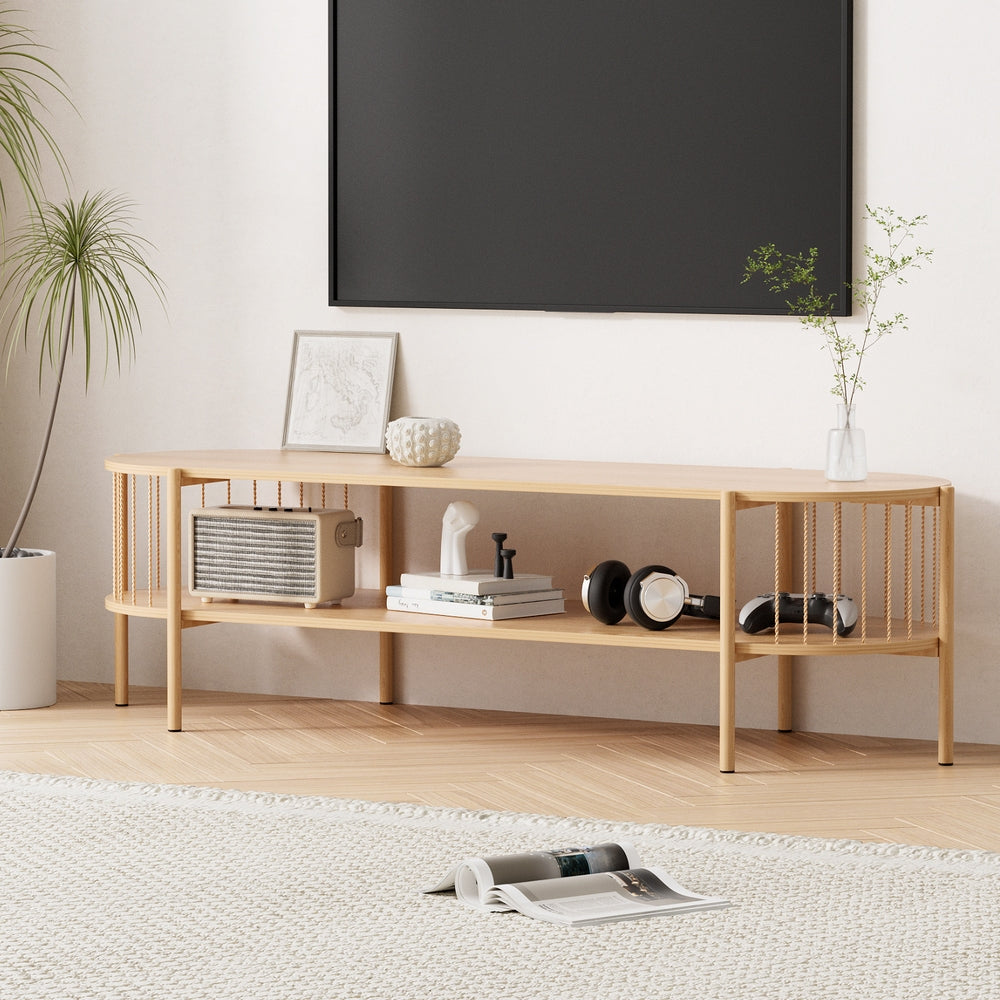 Eden Nest TV Unit Entertainment Console 148cm Pine Wood
