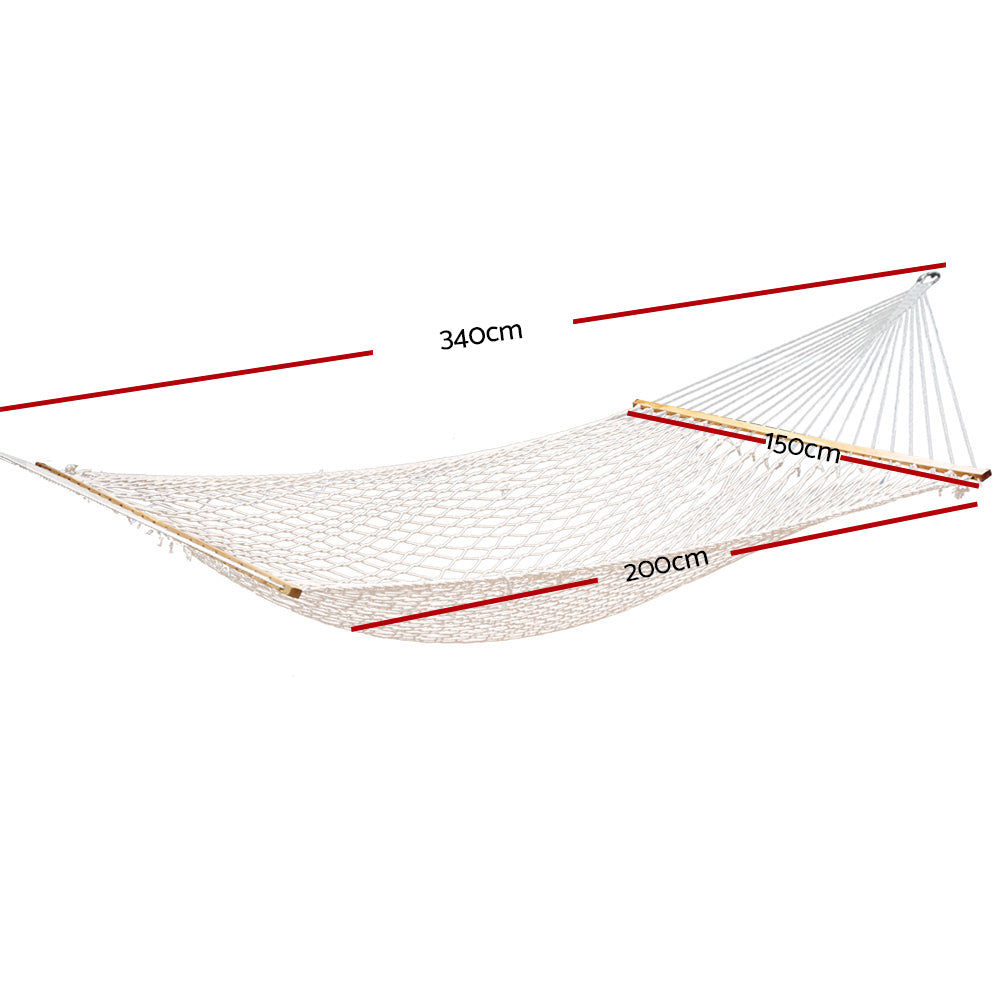 Eden Nest Two Person Outdoor Camping Hammock Bed Mesh