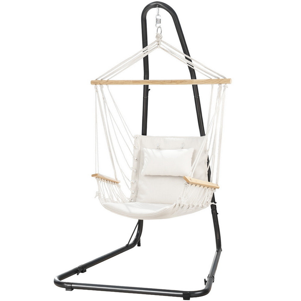 Eden Nest Hammock Chair With Heavy Duty Steel Stand