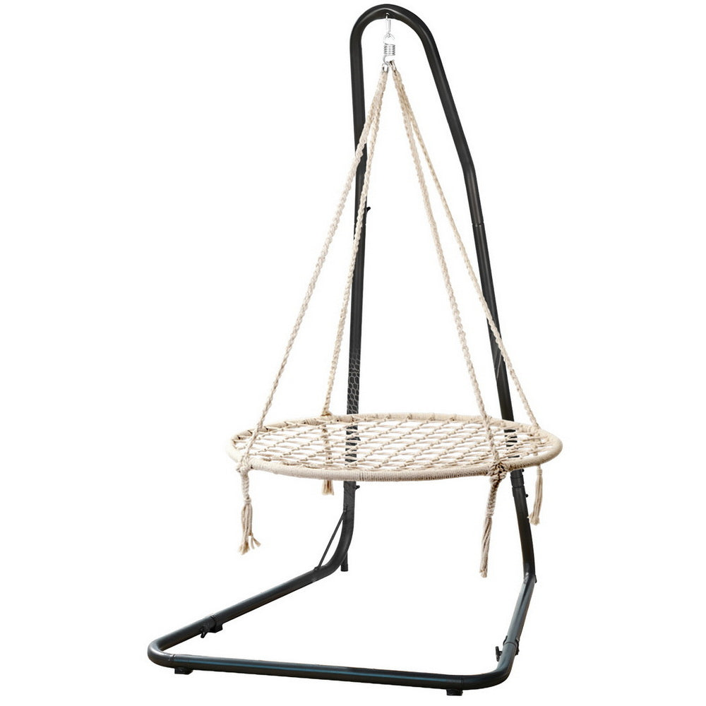 Eden Nest Outdoor Hammock Hanging Chair With Steel Stand