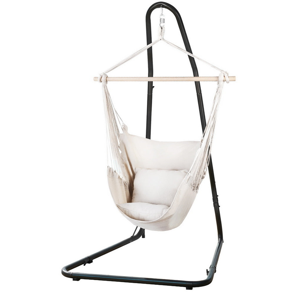 Eden Nest Hammock Chair With Heavy Duty Steel Stand
