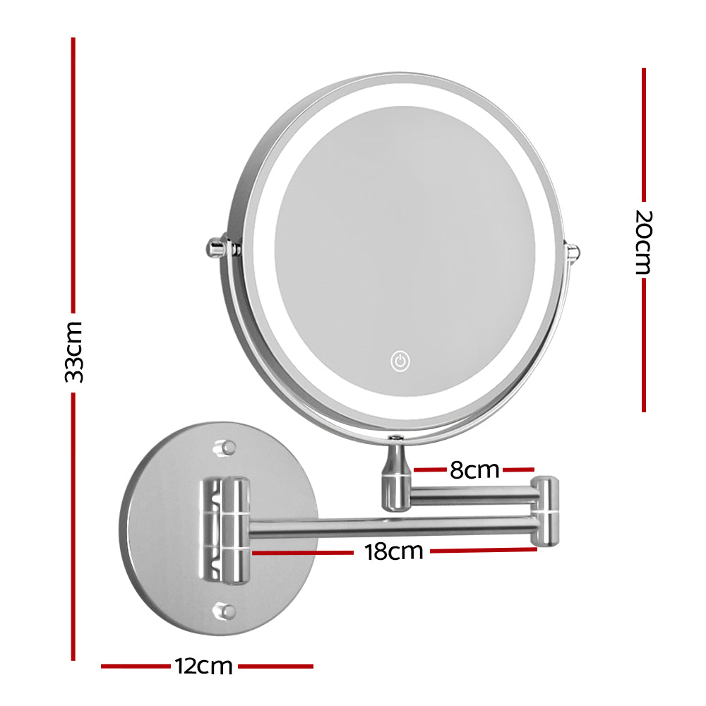 Eden Nest Makeup Mirror 10X Magnifying Double Sided