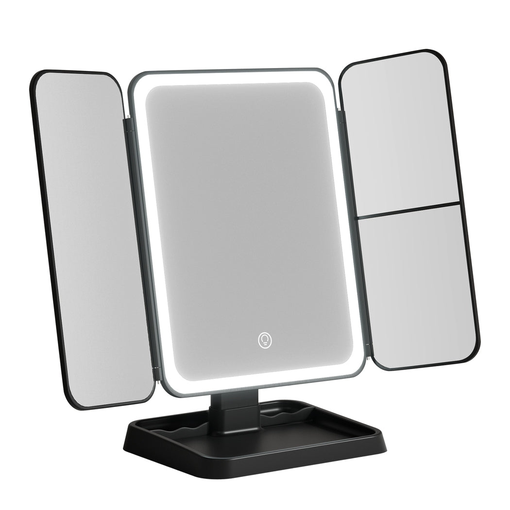 Eden Nest LED Makeup Mirror TriFold Lighted Vanity 1X 2X 3X