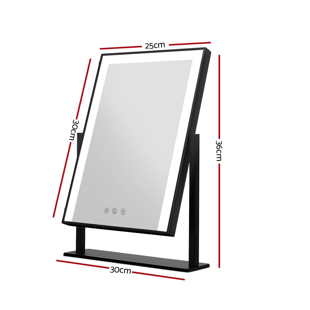 Eden Nest Makeup Mirror 25x30cm Hollywood Vanity LED Light