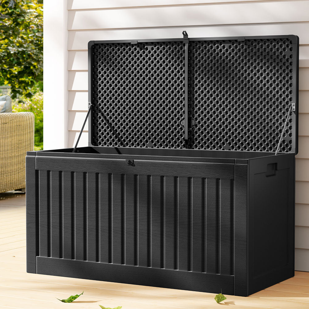 Eden Nest 270L Outdoor Storage Box Lockable Bench Shed