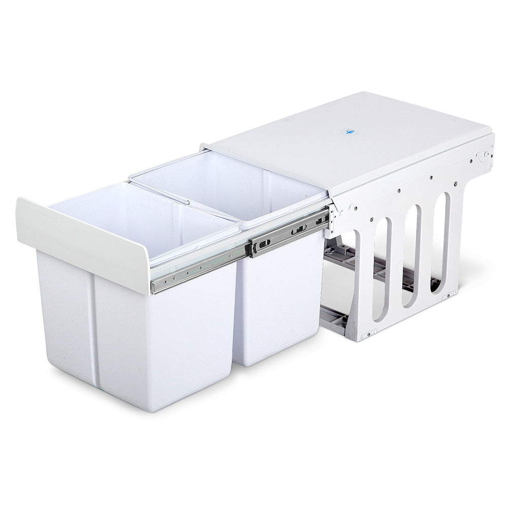 Eden Nest Pull-Out Kitchen Bin – Double 15L Compartments