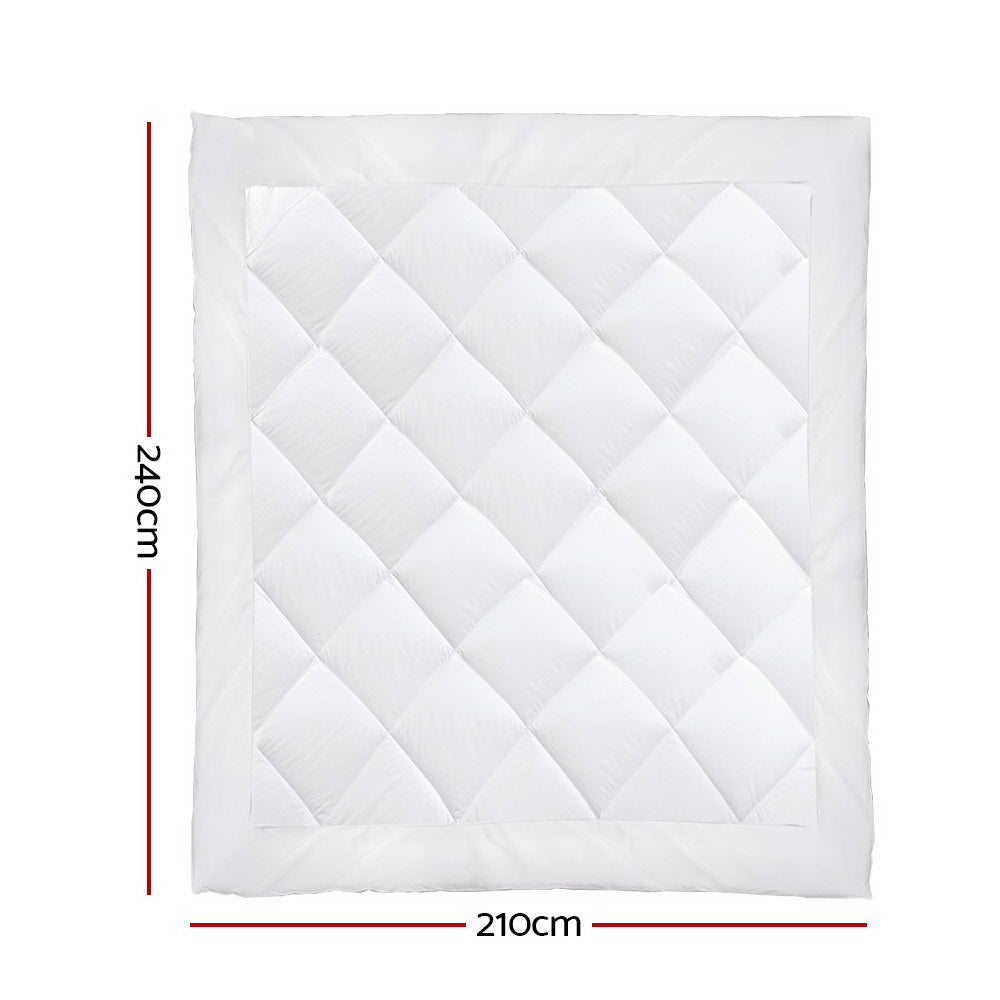 Eden Nest 700GSM Microfibre Bamboo Quilt King All Season