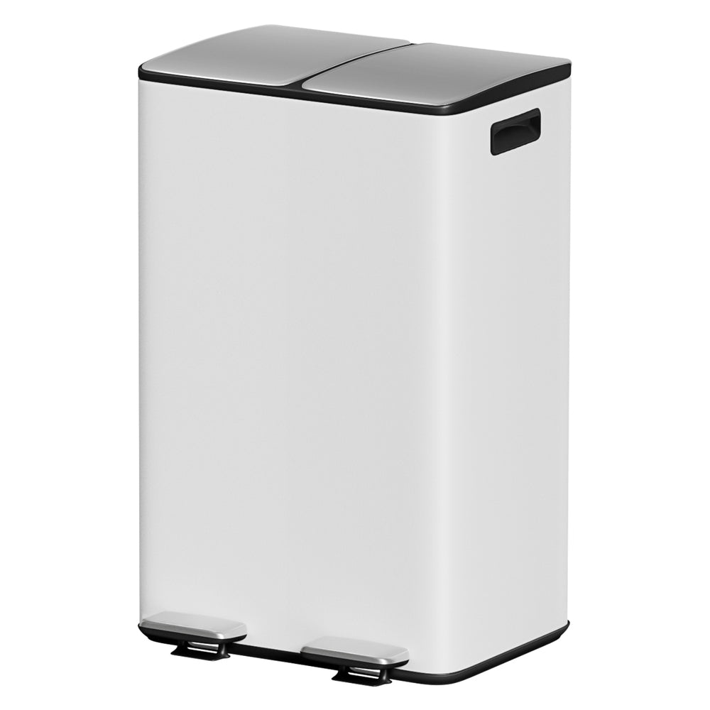 Eden Nest 60L Dual-Compartment Pedal Bin-2 x 30L