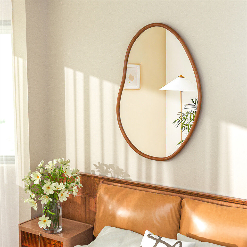 Eden Nest Art Deco Asymmetrical Wall Mirror 74.3x110cm