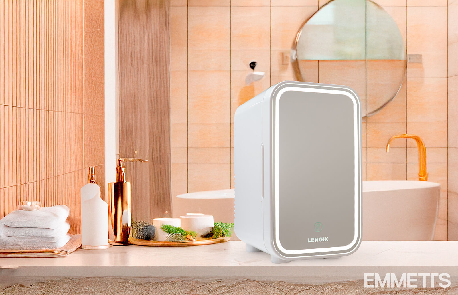 Eden Nest 6L Touch Operated Cosmetics Skincare Fridge