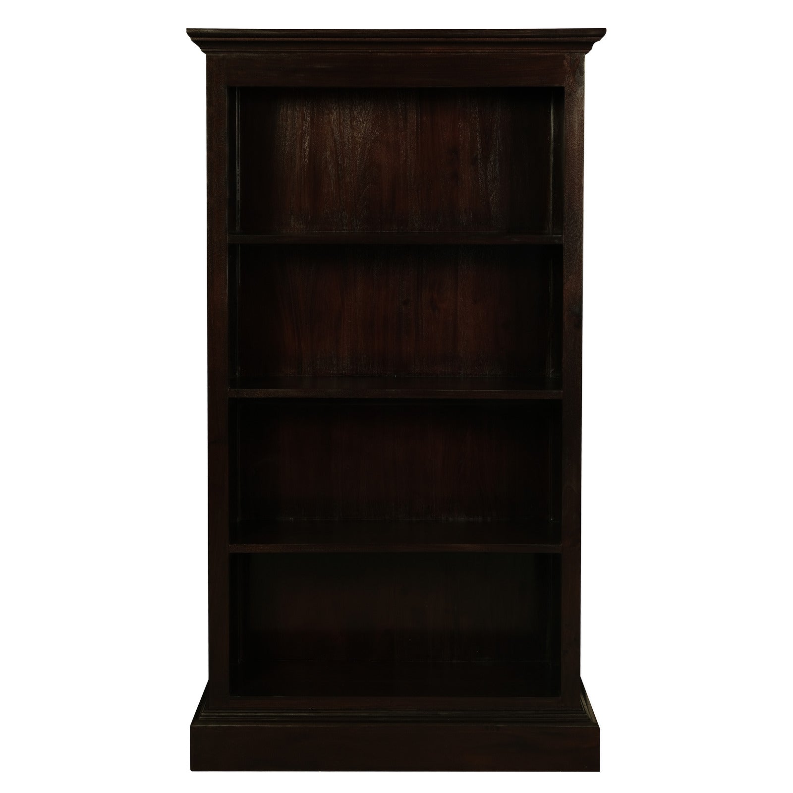 Eden Nest Tasmania Bookcase Solid Mahogany Chocolate Finish
