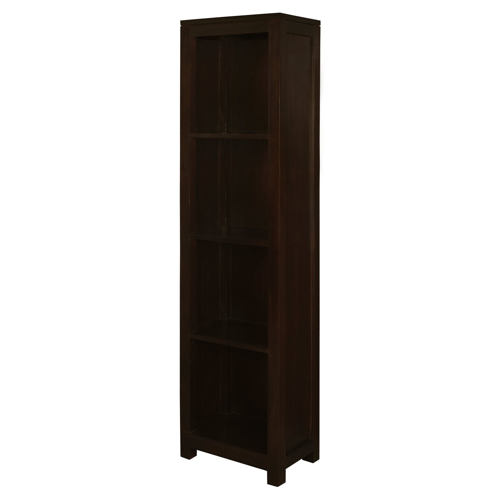 Eden Nest Amsterdam Bookcase Chocolate Solid Mahogany