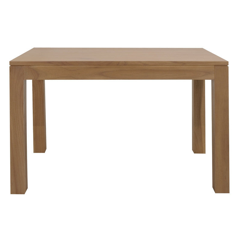 Eden Nest Mindi Timber Dining Table 120 By 70 cm Natural
