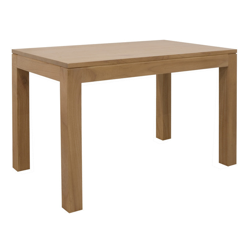 Eden Nest Mindi Timber Dining Table 120 By 70 cm Natural