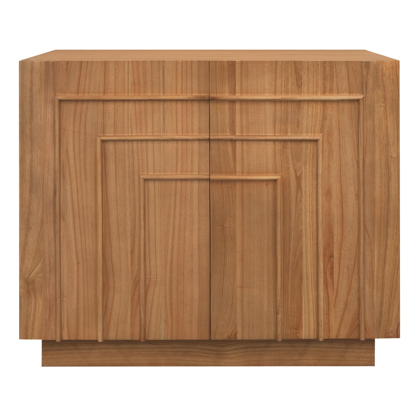 Eden Nest Almond Two Drawer Buffet In Solid Mindi Timber