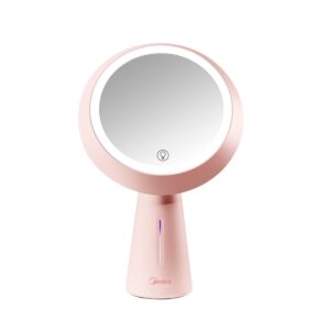 Eden Nest Makeup Light Pink Bedside Lamp With 3 Levels