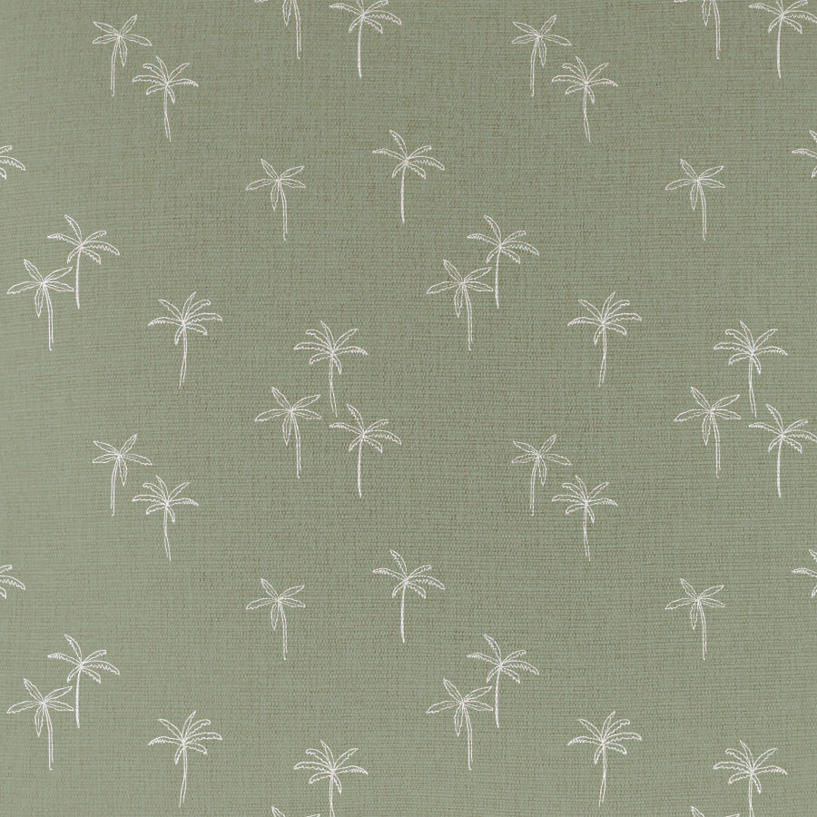 Eden Nest Cushion Cover With Piping Palm Cove Sage 60cm