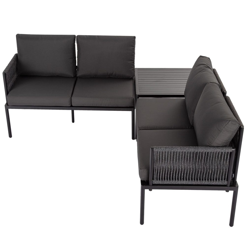 Eden Nest 4 Seater Outdoor Lounge Set With Coffee Table