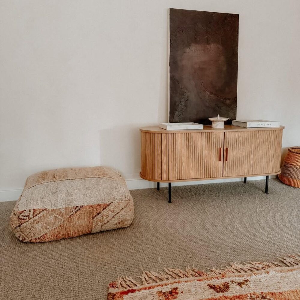 Eden Nest Ripple Sideboard Sliding Doors Earthy Elegance