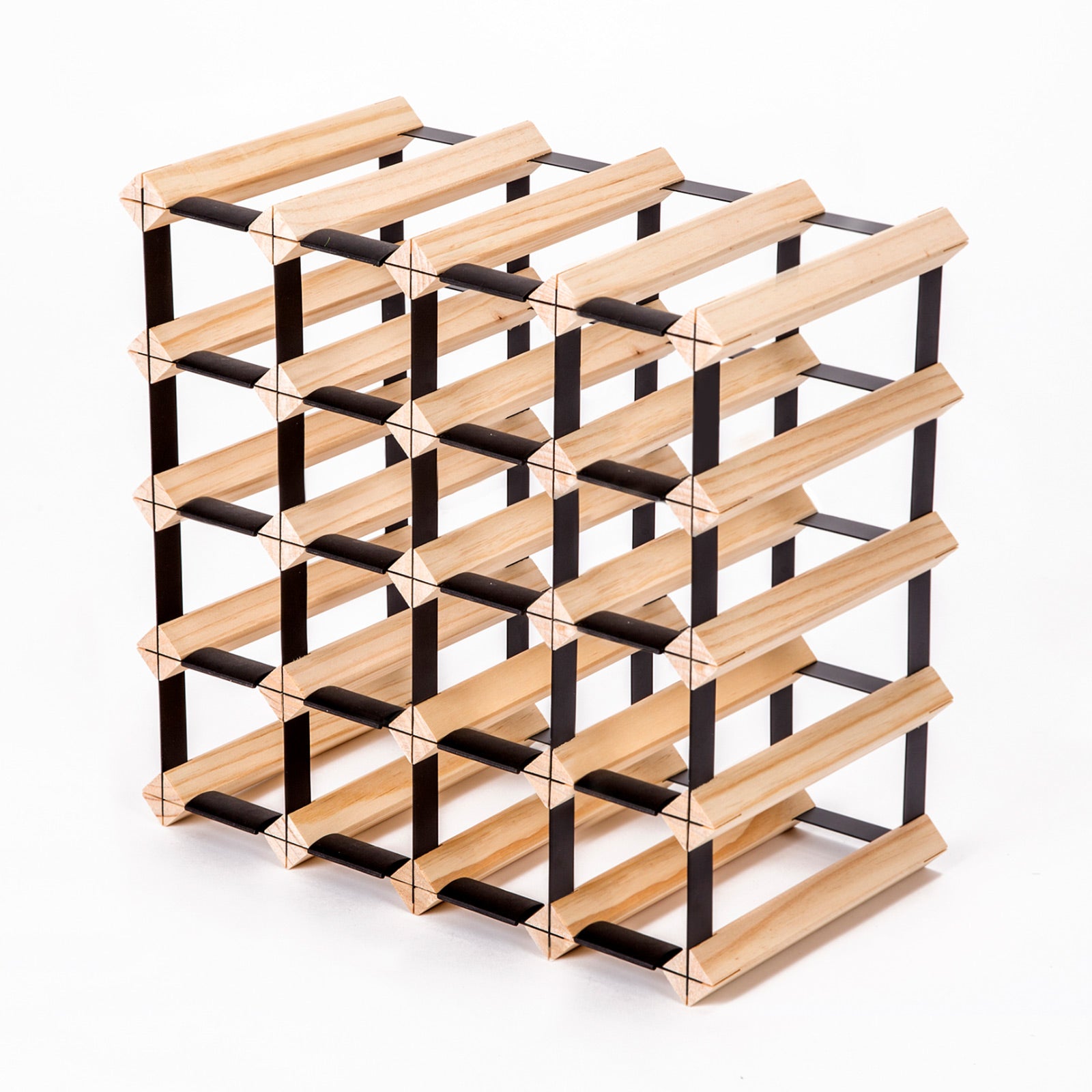 Eden Nest Timber Wine Rack 20 Bottle Cellar Organiser