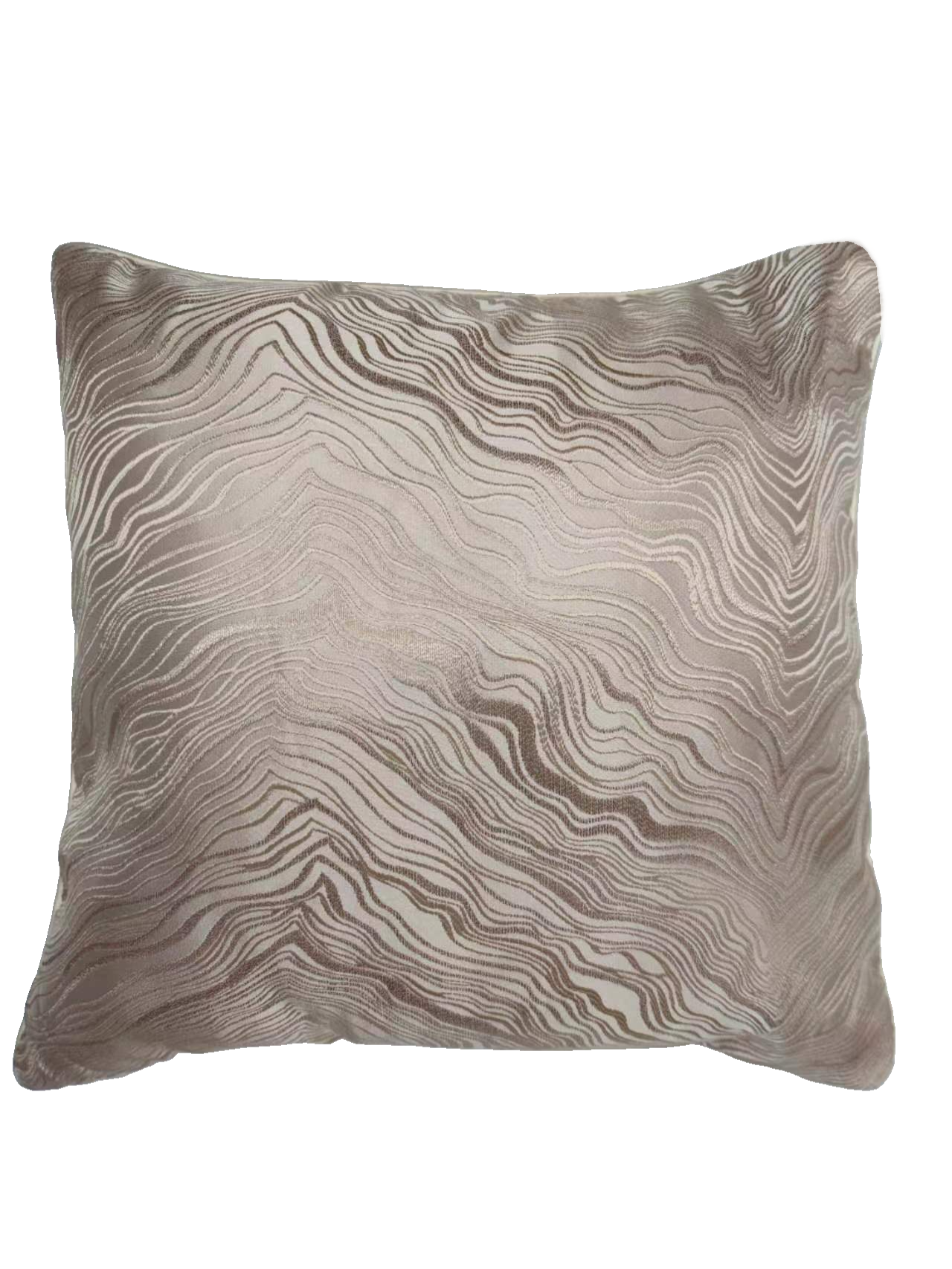 Eden Nest Champagne Gold Designer Luxury Cushion Accent