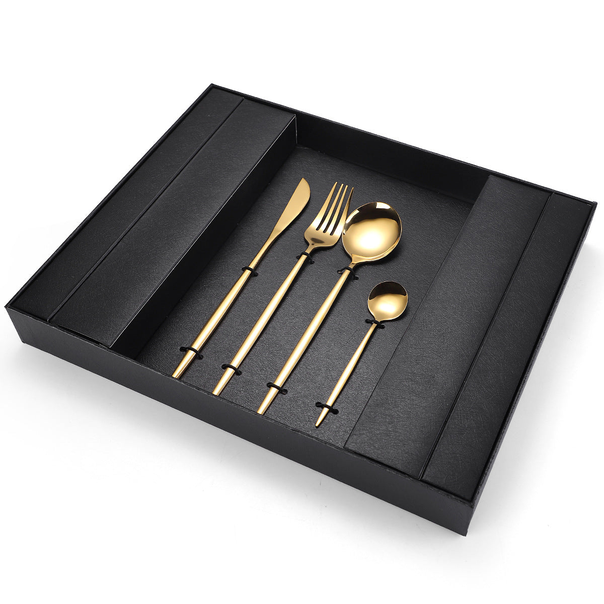 16-Piece Eden Nest Stainless Steel Flatware Set for 4