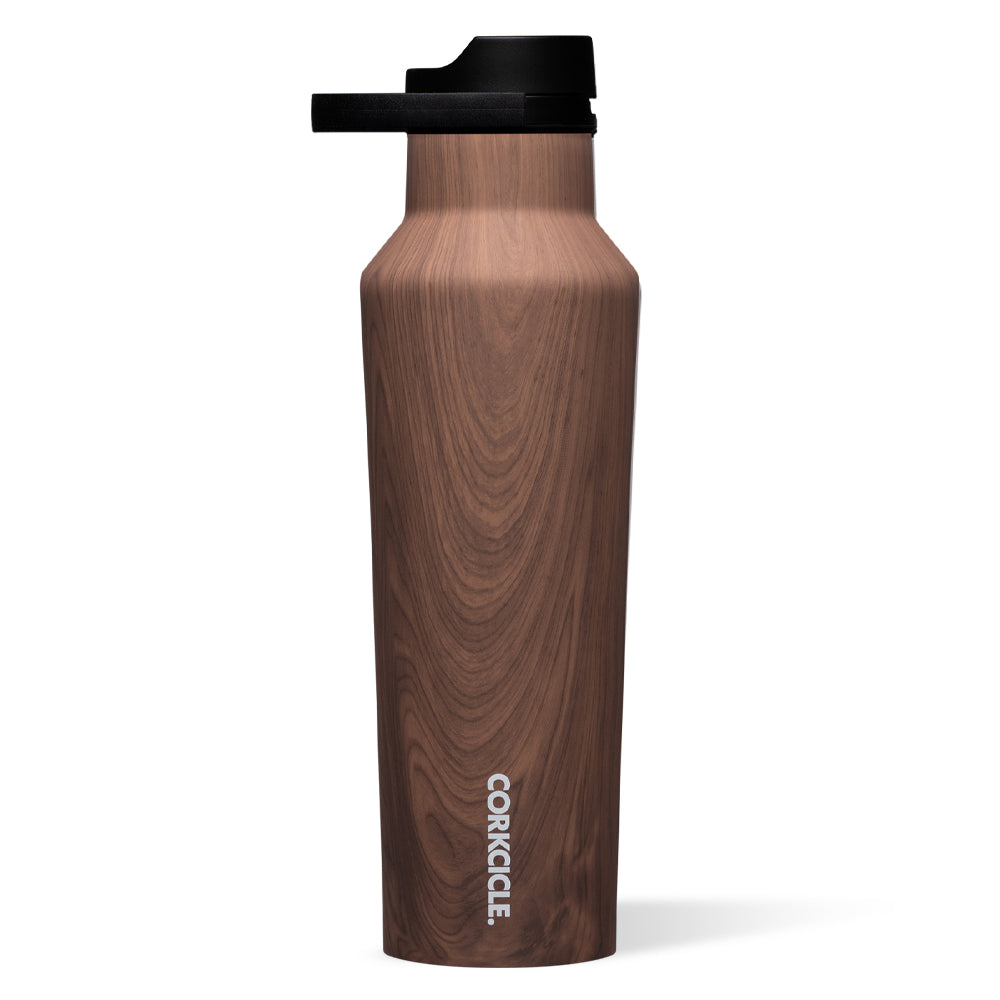 Eden Nest Sport Canteen 600ml Walnut Wood Insulated