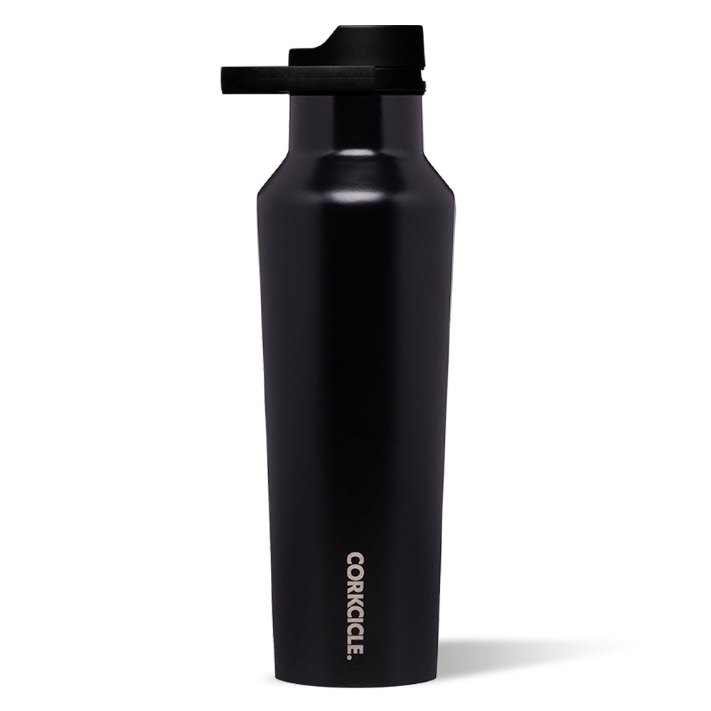 Eden Nest Sport Canteen 600ml Matte Black Insulated