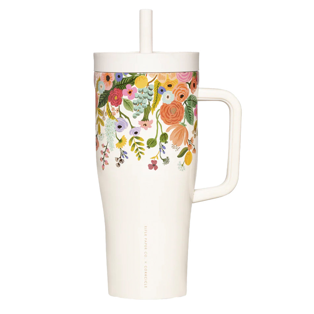 Eden Nest Cruiser 1.2L Garden Party Cream Insulated Cup