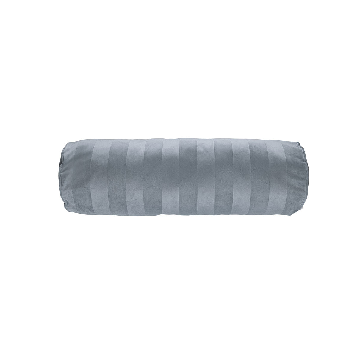 Eden Nest Softy Stripe Blue Grey Neckroll Cushion 22x70cm