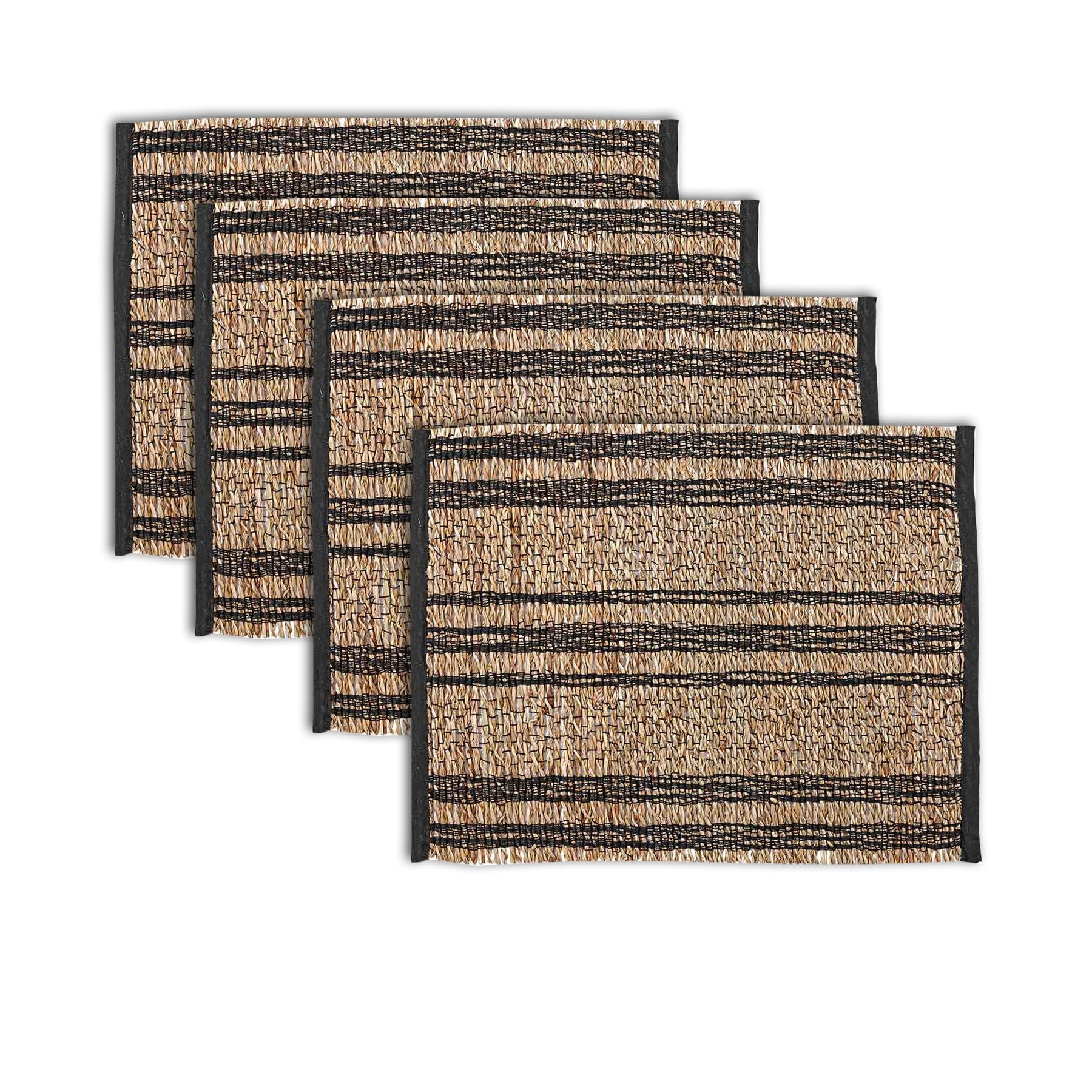 Eden Nest Loma Woven Table Placemats - Set of 4