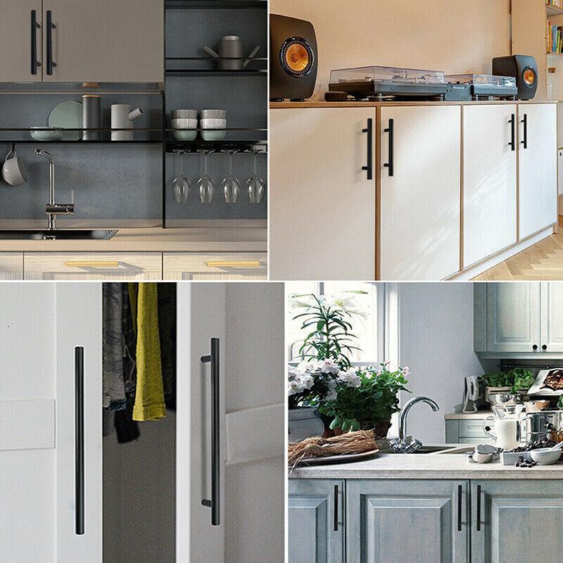 Eden Nest Matte Black Stainless Steel T-Handles