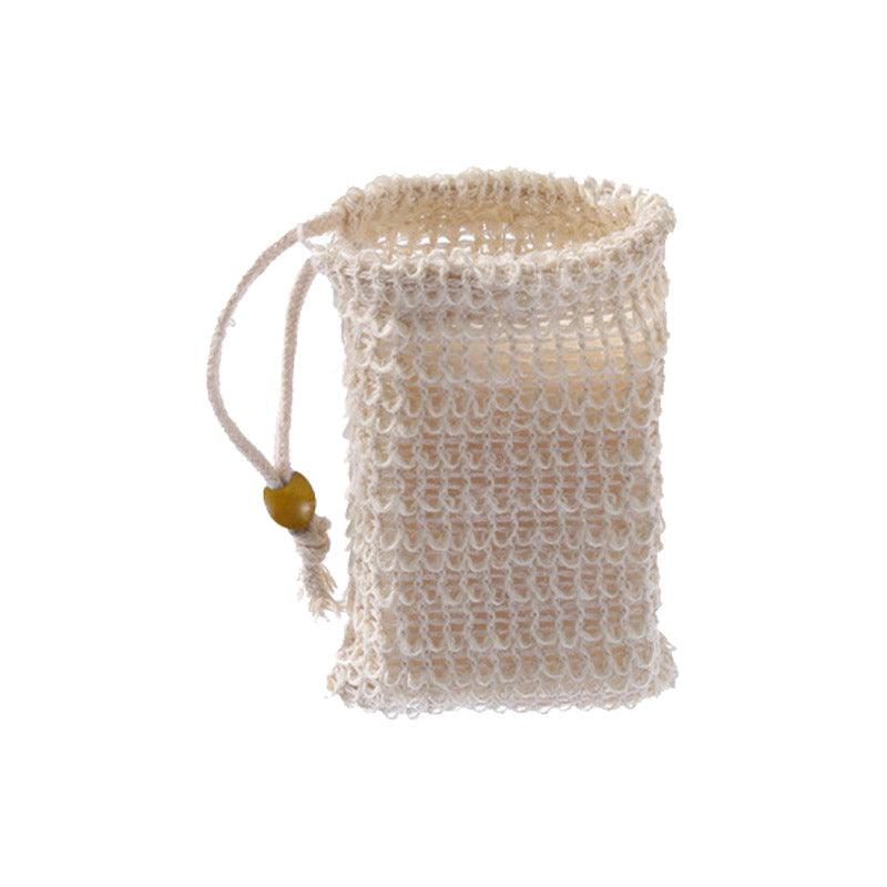 4 Pack Eden Nest Flax Soap Exfoliating Bags – Natural Ramie Soap Saver with Drawstring