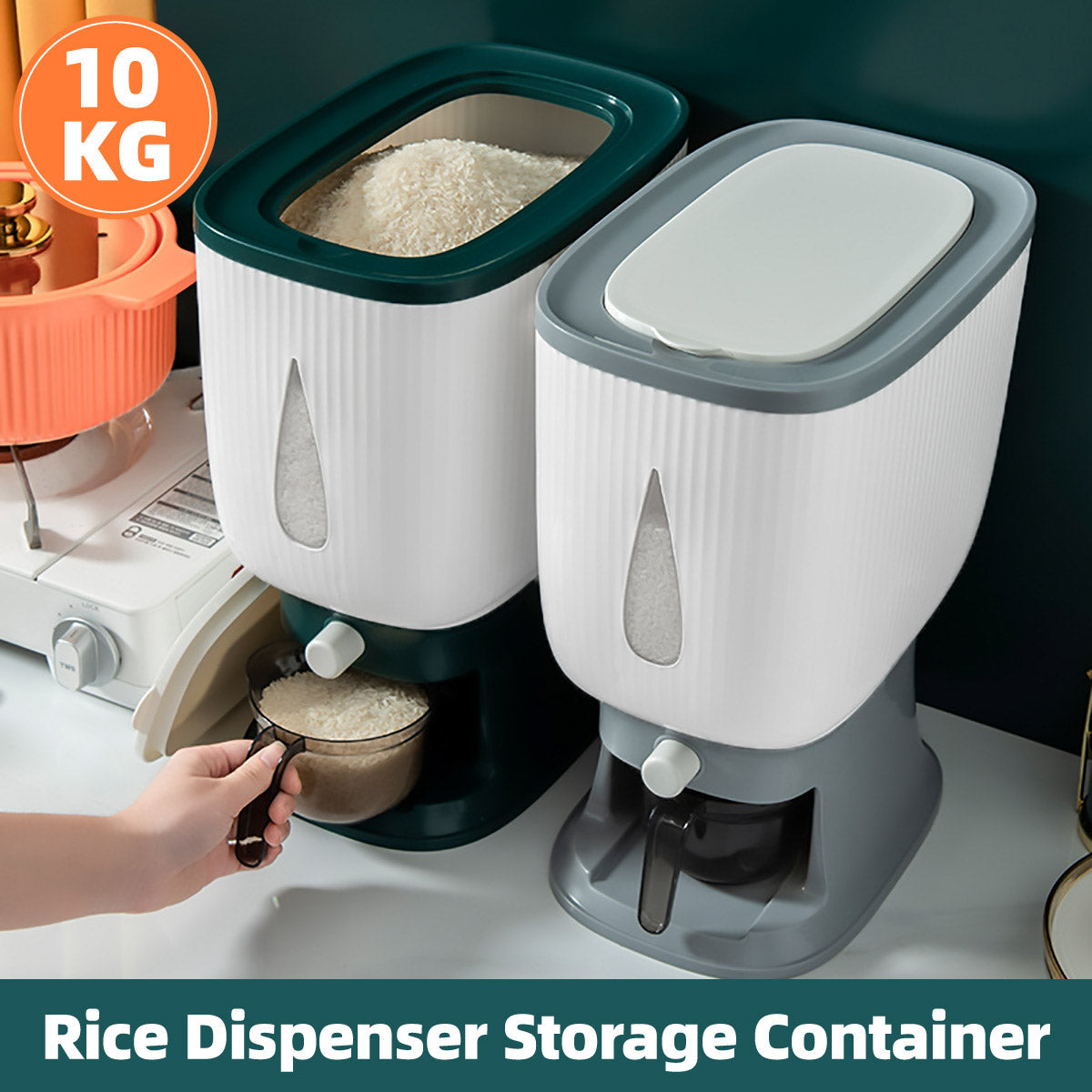Eden Nest 10kg Rice Storage Bucket