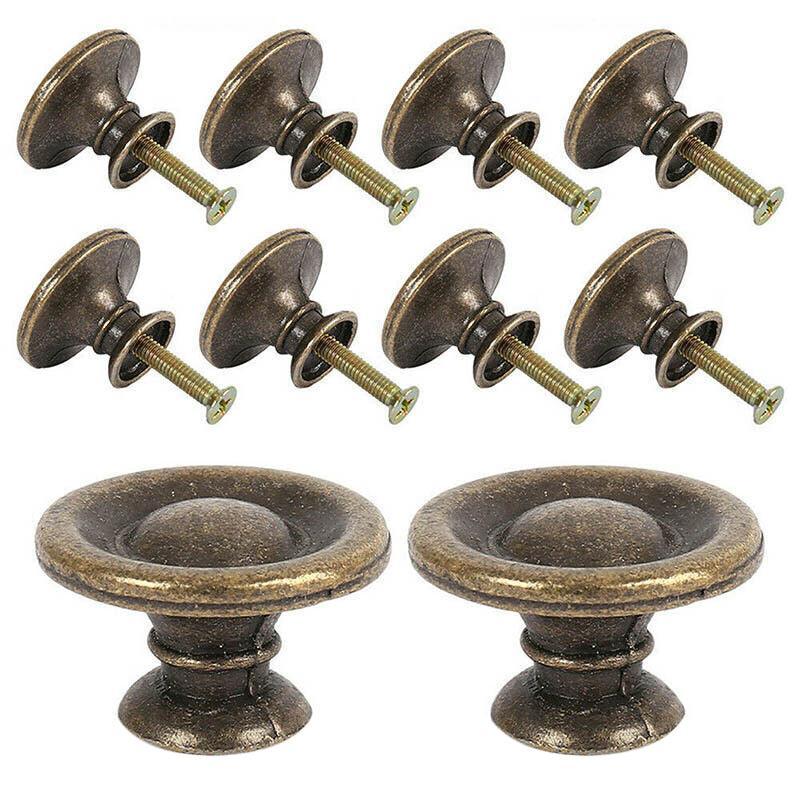 Eden Nest Antique Brass Pull Handles 10 Pcs