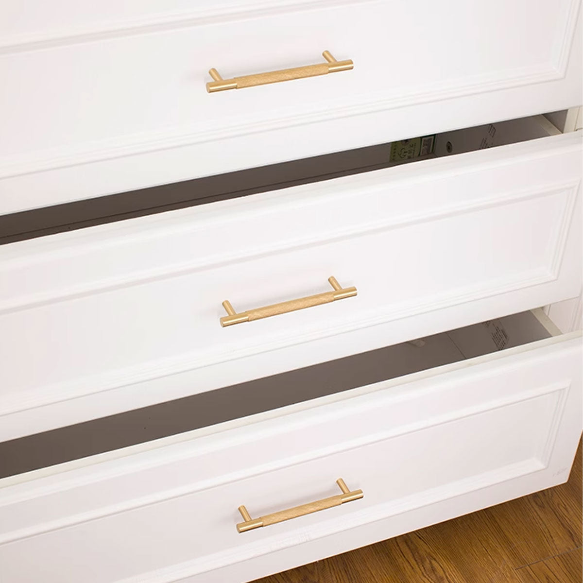 Eden Nest Solid Copper Knurled Handles